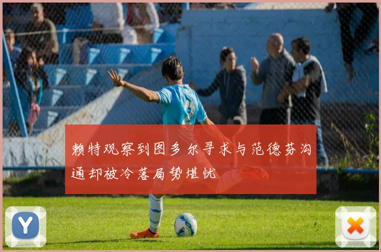 赖特观察到图多尔寻求与范德芬沟通却被冷落局势堪忧
